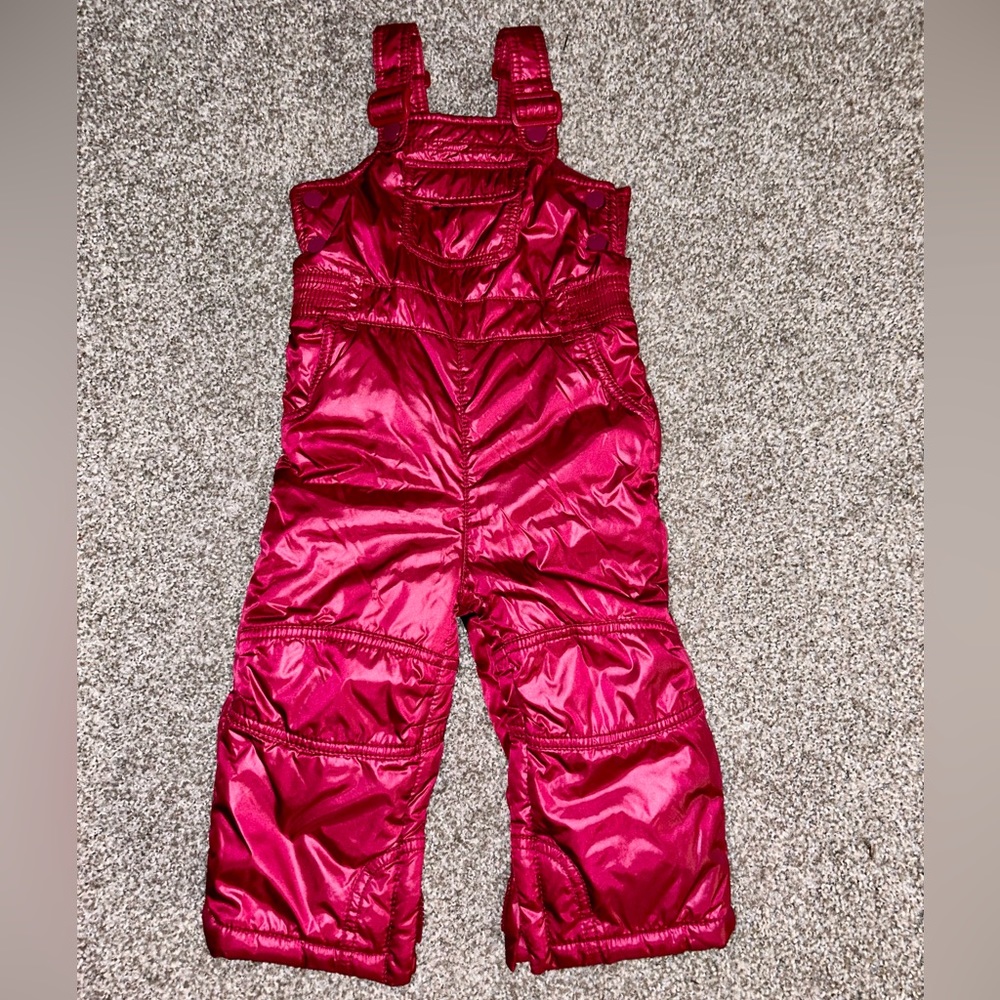 BabyGap Toddler bib overalls puffer snowsuit
